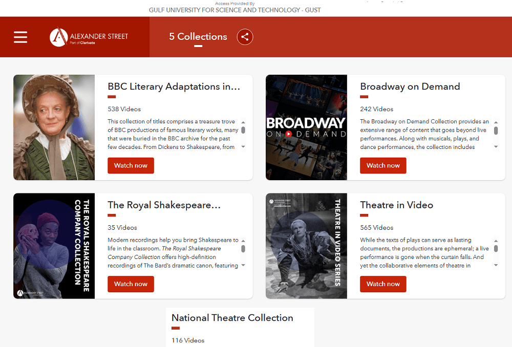 NEW DATABASE: Theatre, Performance & Design Collection Now Available!