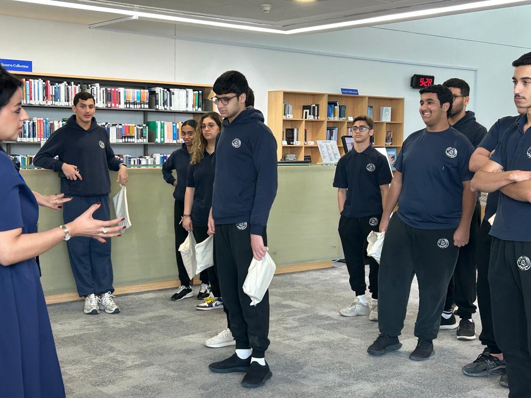 GUST Library Welcomes Visits from Local Schools