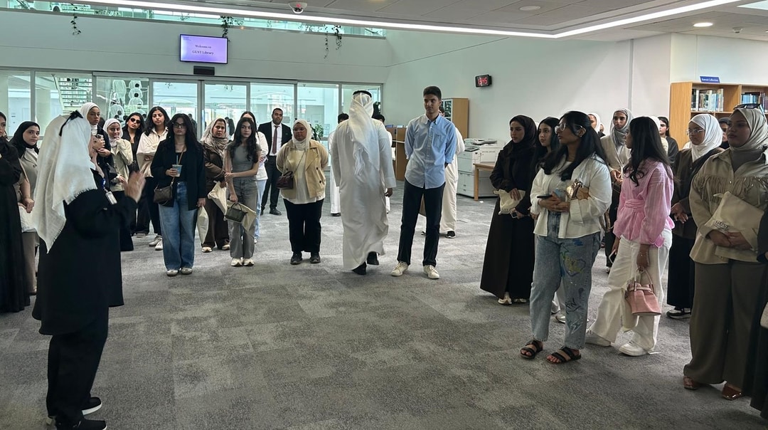 A Warm Welcome to Our New Students at GUST Library!